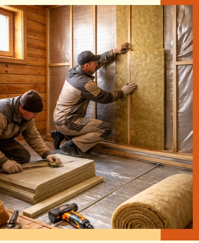 Утепление бани изнутри в Петергофе под ключ от 4394 руб./м² | ТепломастерПтф