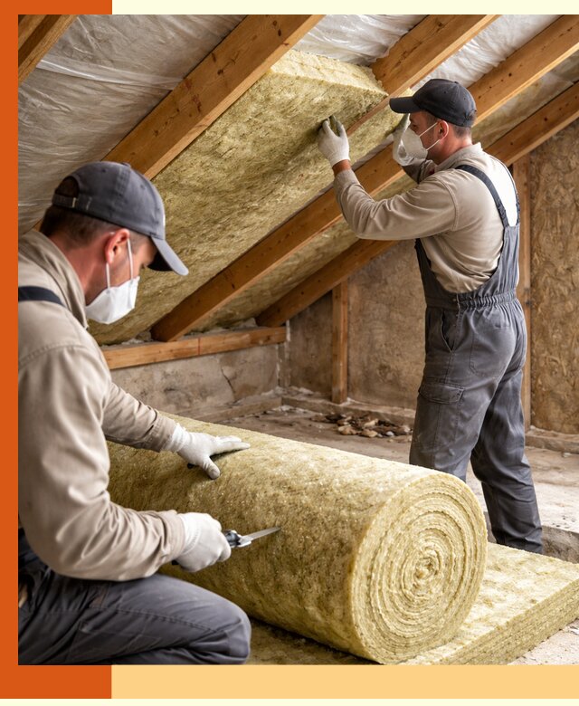 Утепление чердака минватой быстро и качественно в Петергофе