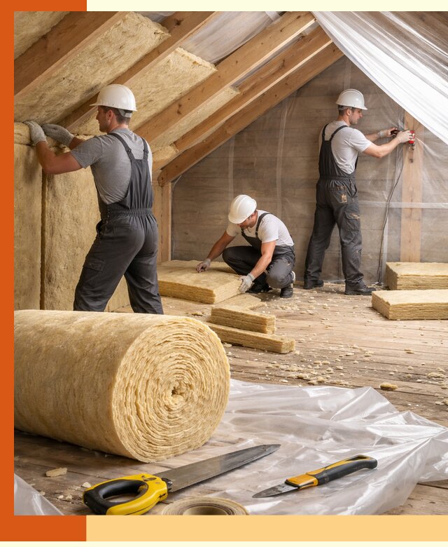 Профессиональное утепление мансарды в Петергофе качественно и надежно