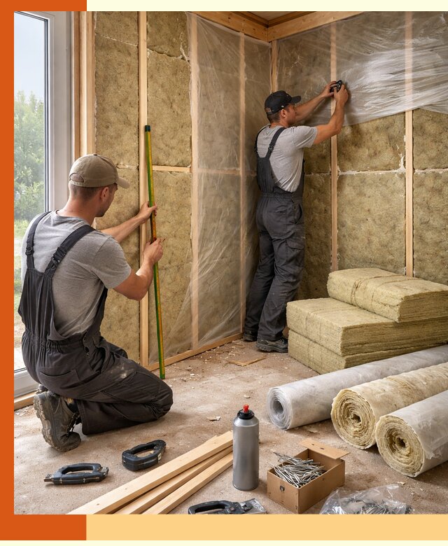 Профессиональное утепление веранды и крыльца в Петергофе