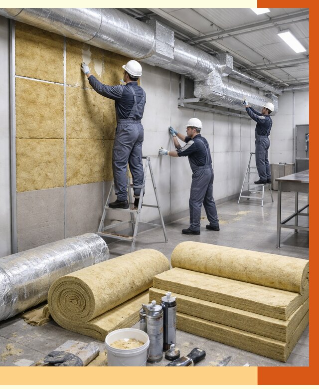 Утепление пищевого цеха в Петергофе от 13076 руб./м² — комплексно под ключ | ТепломастерПтф