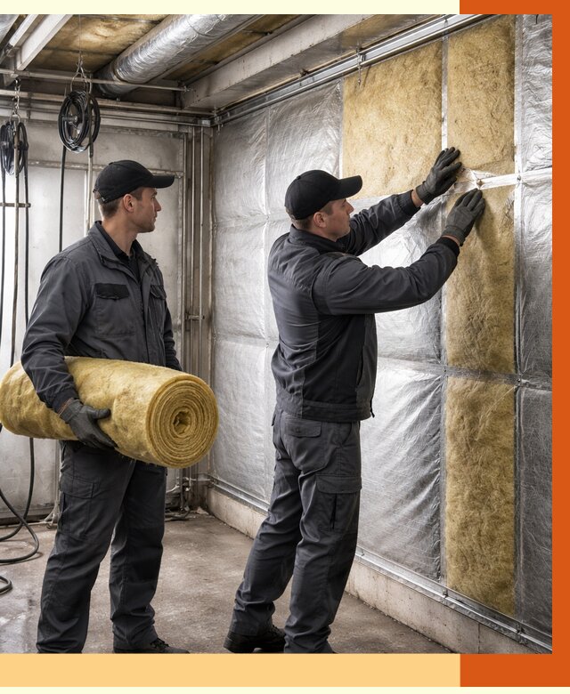 Утепление автомойки в Петергофе от 8892 руб./м2 — комплексное утепление под ключ | ТепломастерПтф