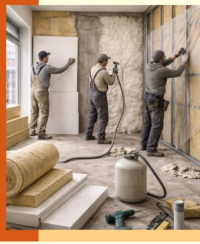 Утепление магазина в Петергофе: комплексные решения по теплоизоляции