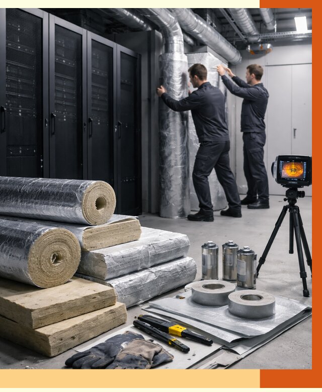 Утепление серверной в Петергофе от 8892 руб./м² — комплексно под ключ | ТепломастерПтф