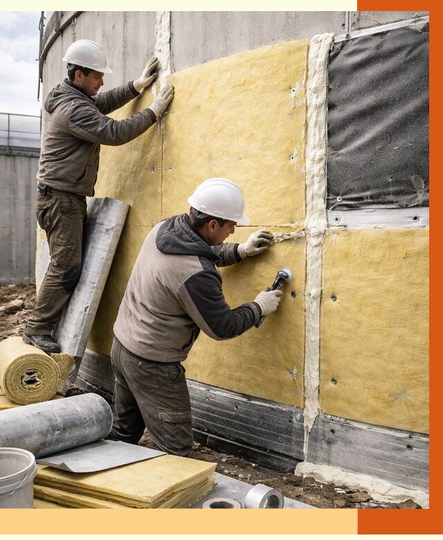 Утепление резервуара в Петергофе от 28768 руб/м2 — монтаж ППУ и комплекс под ключ | ТепломастерПтф