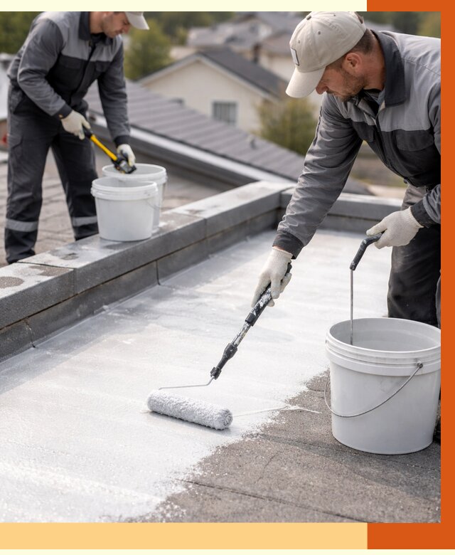 Утепление кровли жидкой теплоизоляцией в Петергофе от 2249 руб./м2 | ТепломастерПтф