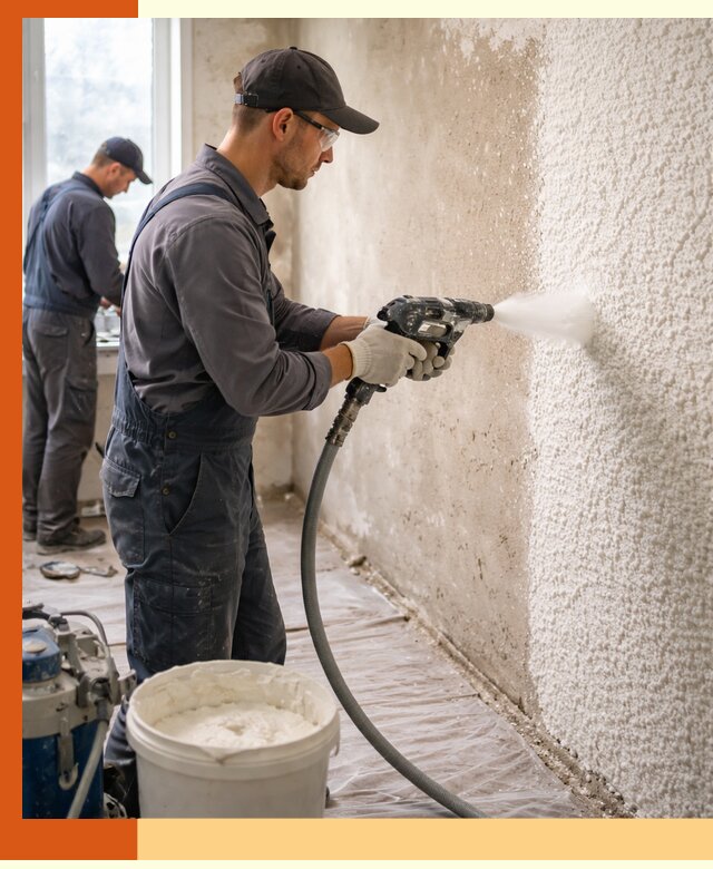 Утепление стен жидкой теплоизоляцией в Петергофе для квартир и домов