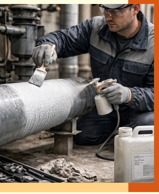 Утепление оборудования жидкой теплоизоляцией в Петергофе от 4707 руб. | ТепломастерПтф