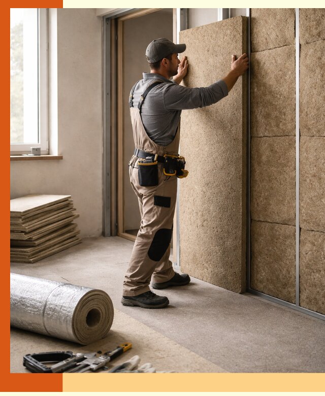 Шумоизоляция дома в Петергофе — комплексная защита от шума