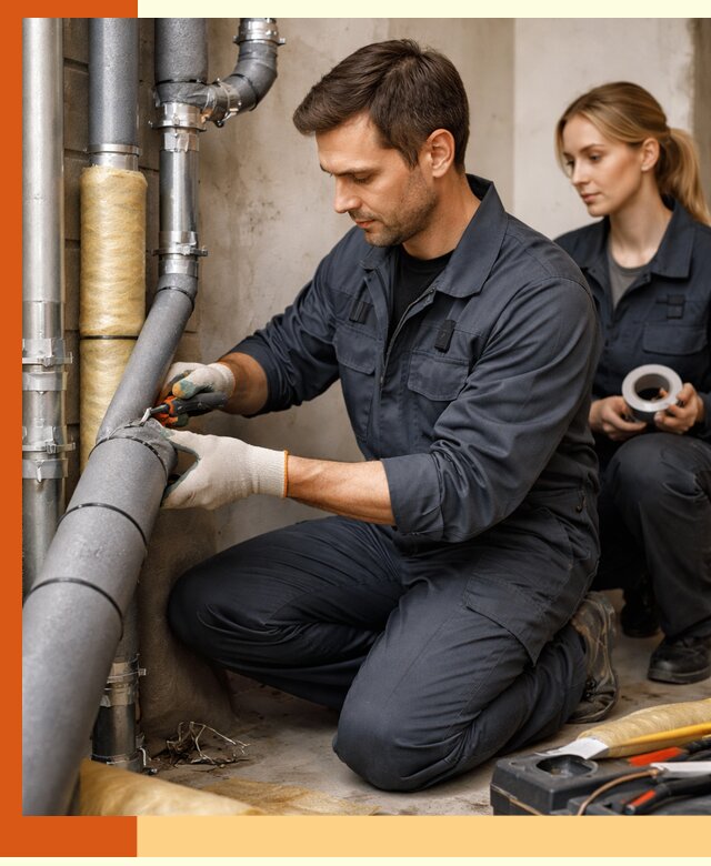 Шумоизоляция труб в Петергофе: профессиональная звукоизоляция под ключ