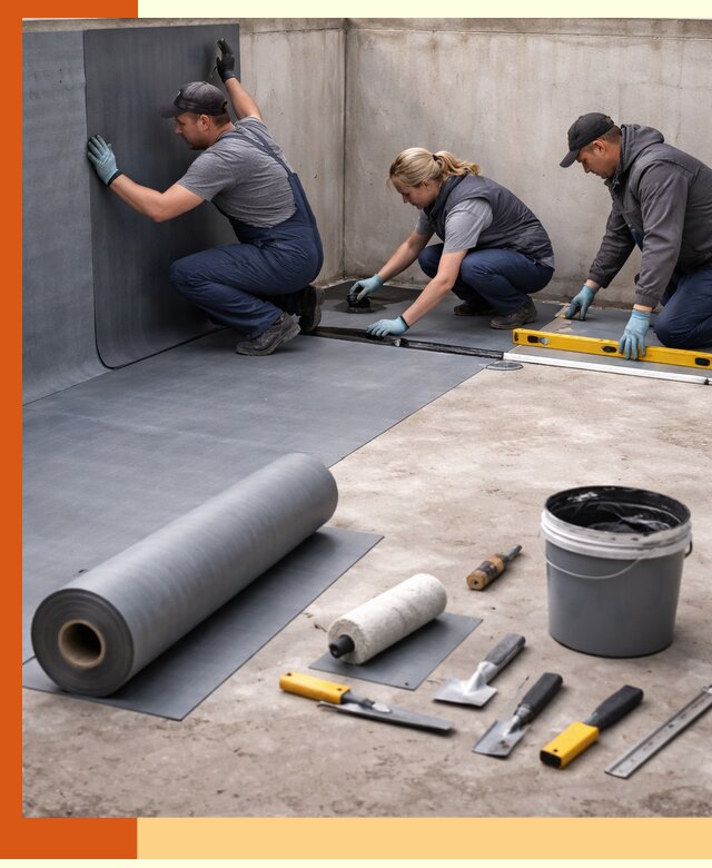 Гидроизоляция бассейна под ключ в Петергофе — надежная защита и герметизация