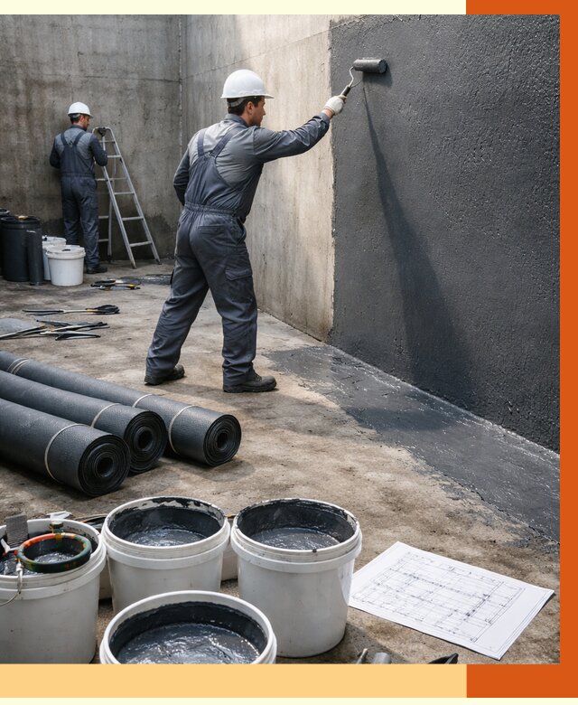 Гидроизоляция резервуара в Петергофе от 125532 руб. под ключ | ТепломастерПтф