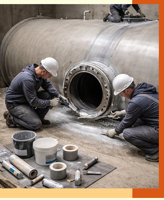 Гидроизоляция резервуара с топливом в Петергофе от 78458 руб. под ключ | ТепломастерПтф