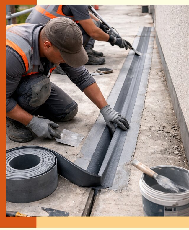 Гидроизоляция деформационного шва в Петергофе профессионально и надежно