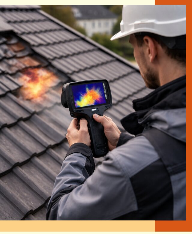 Тепловизионное обследование кровли в Петергофе от 4707 руб. — ТепломастерПтф под ключ