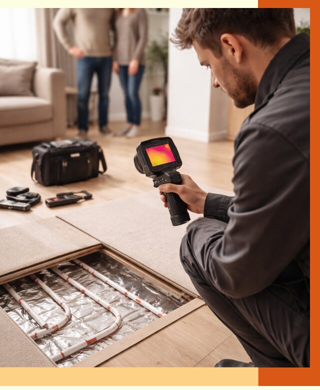 Тепловизионное обследование теплого пола в Петергофе от 4707 руб. — ТепломастерПтф