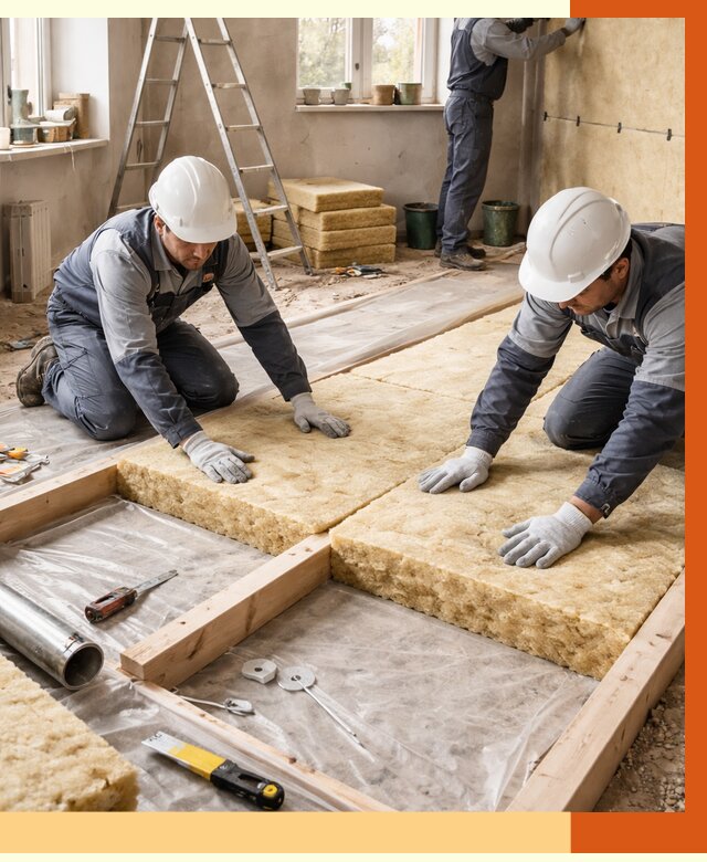 Восстановление теплоизоляции в Петергофе от 8892 руб. — ремонт утепления под ключ | ТепломастерПтф