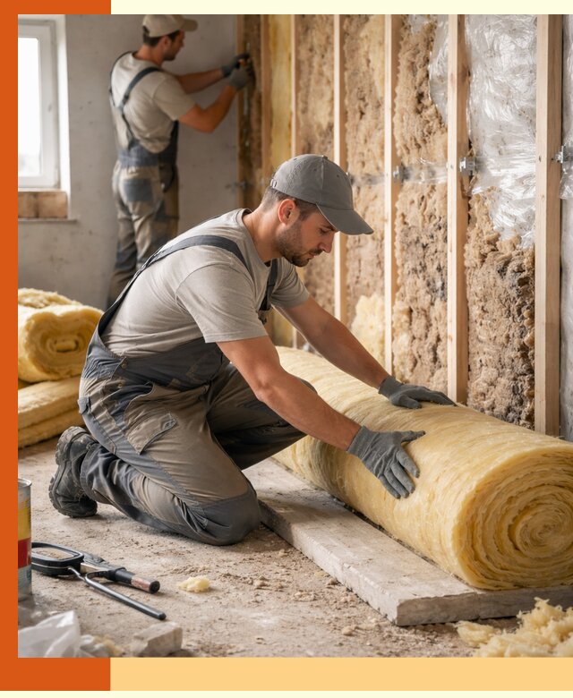 Восстановление теплоизоляции зданий и конструкций в Петергофе