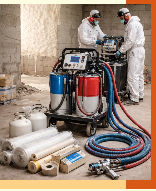 Аренда установки для напыления ППУ в Петергофе от 36614 руб. | ТепломастерПтф