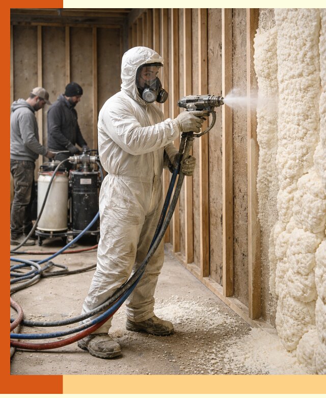 Обучение напылению ППУ: курсы для специалистов в Петергофе