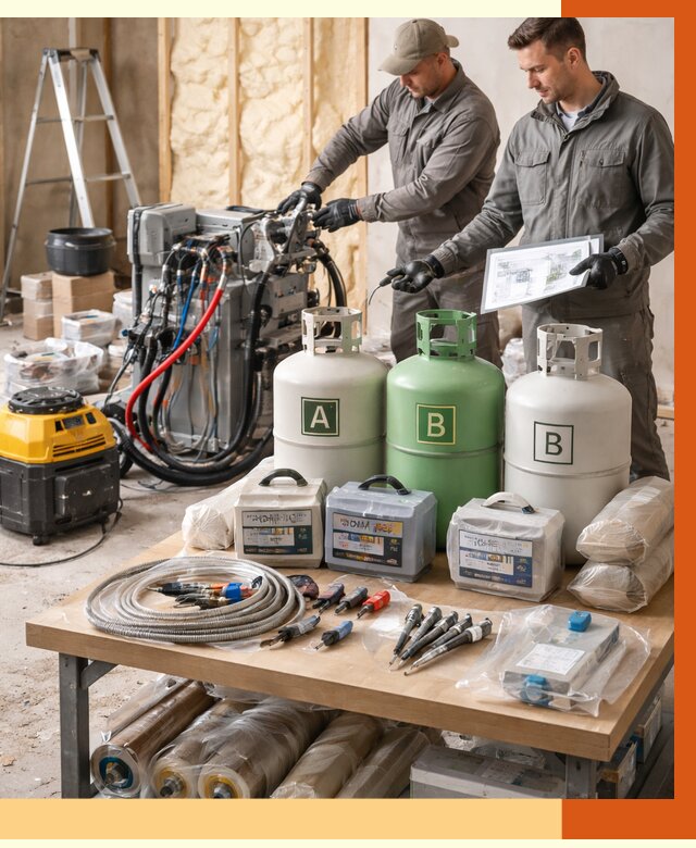 Продажа компонентов ППУ с консультацией в Петергофе от 4394 руб. | ТепломастерПтф