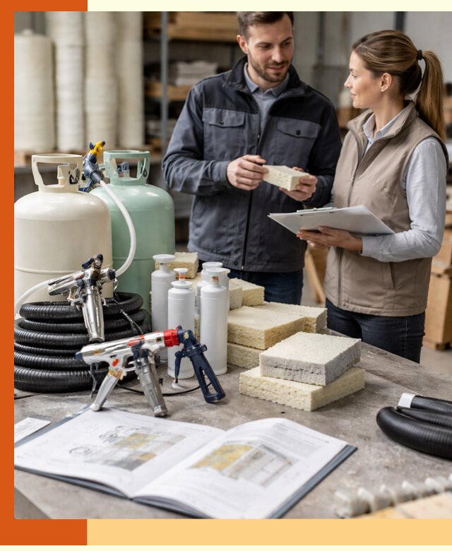 Продажа компонентов ППУ с профессиональной консультацией в Петергофе